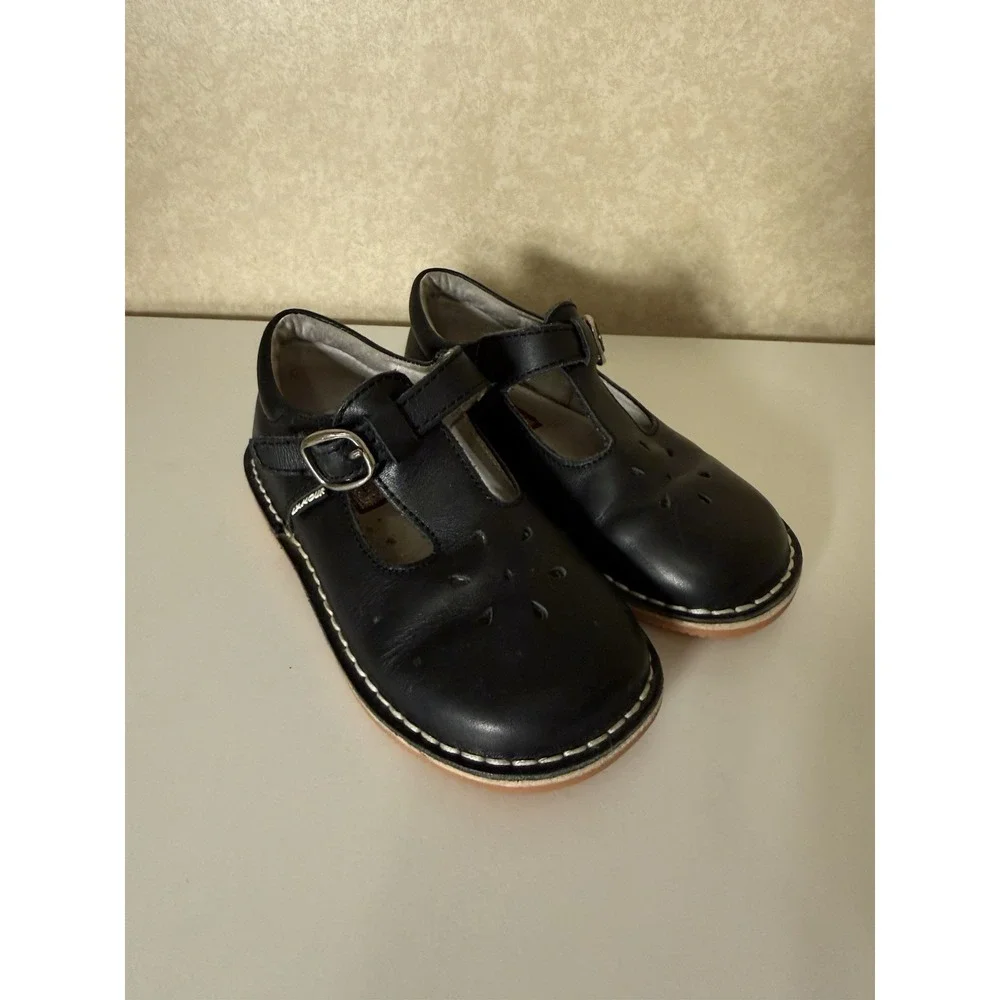 L'Amour Shoes  - Joy Toddler  Girls Size 10 BLACK Mary Janes Dress Shoes Casual